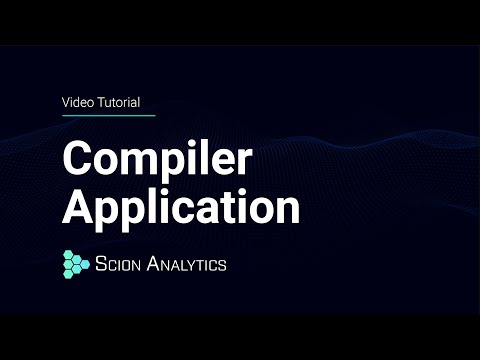 Compiler Application Tutorial