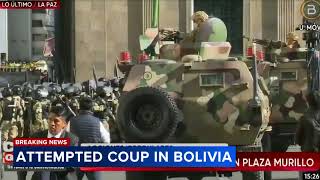 Bolivia coup attempt fails as president urges people to mobilize against democracy threat
