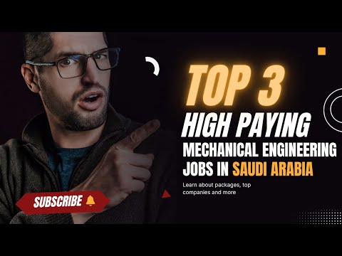 Top 3 High-Paying Entry-Level Mechanical Engineering Jobs in Saudi Arabia