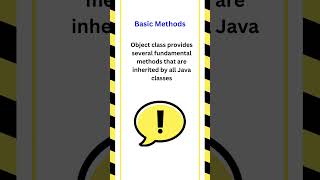 Object Class : The Foundation of Java Class Hierarchy || Selenium Java