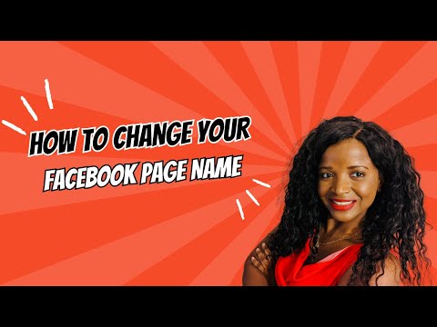 How to Change Your Facebook Page Name 2025 (#facebookpagenamechange)