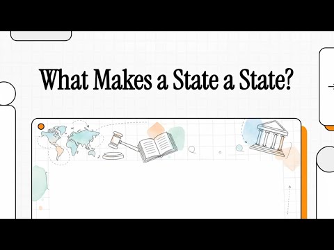 International Law – The State