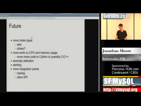 Saturnalia DB - A distributed time series db designed for stats and analytics