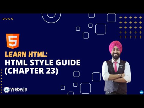 Learn HTML | HTML Style Guide (Chapter 23)