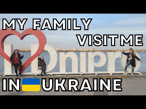 My Family Visit Me in Ukraine [VLOG]