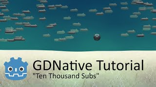 Using C++ with Godot (GDNative Tutorial) "Ten Thousand Subs"