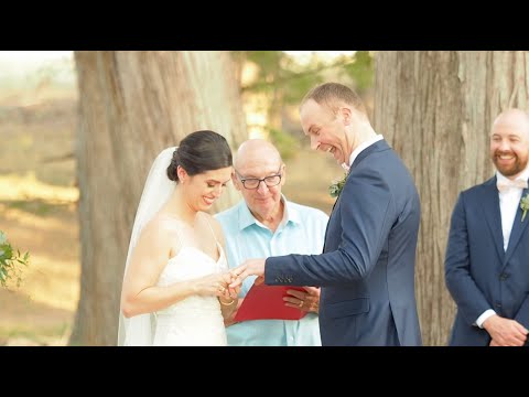 Will and Alex's wedding at the Cherokee Rose in Comfort, Texas