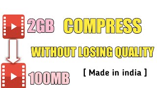 How to compress videos without losing Quality || Malayalam || SADIQTALKS