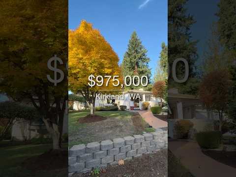 This is the last Kirkland home under $1M! Rambler w/ Chef’s Kitchen & A/C! 🤯