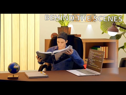 MY SCENE IN AN ANIMATION STUDIO