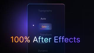 Interactive UI Text Animation in After Effects (No Keyframes)