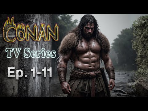 Adventure "Conan" Ep.1-11, Action, Fantasy, TV Series, Barbarian, based on comic book, full movie
