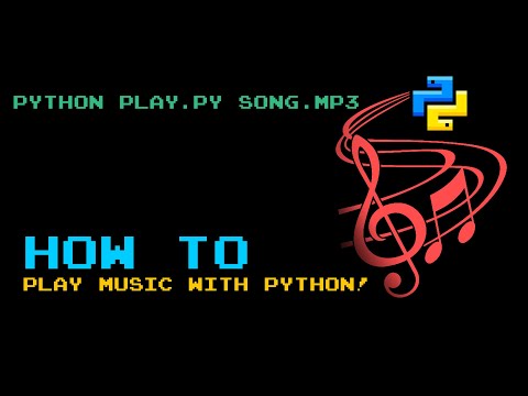 How to play music with python
