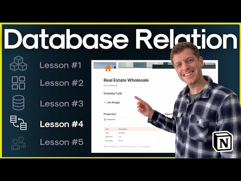 Simple NOTION Beginners Guide for REAL ESTATE WHOLESALERS (pt 4)