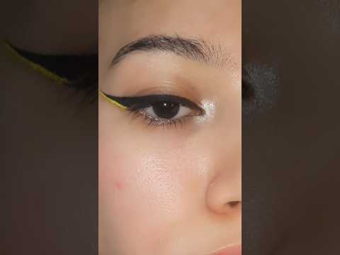 simple eyeliner tutorial #makeup #makeuptutorial #makeupshorts #eyeliner