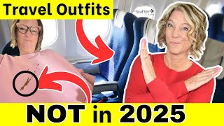 Travel Outfits I Do NOT Wear This Inside the Airplane
