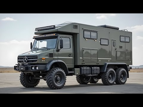Meet the 2026 Mercedes Unimog 6x6 – The Most Powerful Adventure Machine Ever!
