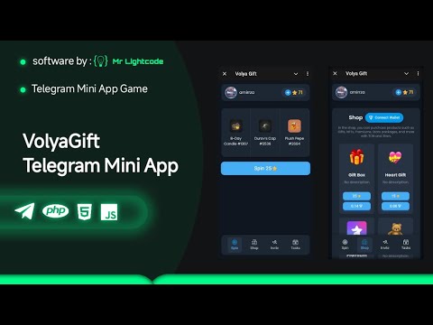 Earn TON & NFTs with This Telegram Mini App – Full Demo + Source!
