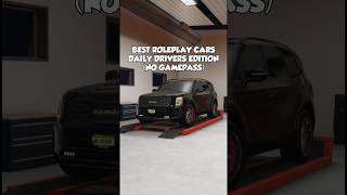 Best ROLEPLAY Cars in Greenville ROBLOX DAILY DRIVER EDITION! #shorts #greenville #roblox
