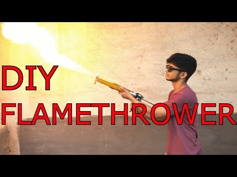 DIY Flamethrower EASY HACK