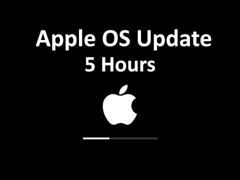 Fake Apple Updating Screen | Mac OS Update Screen with 5 Hours Real Progress Bar