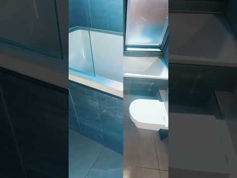 Gun Metal Bathroom Design | Bathroom Inspiration Hartlepool | #bathroominspo #bathroomdesign #tiles