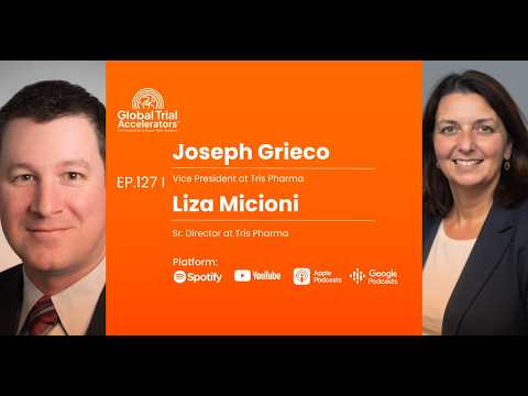 Joseph Grieco VP at Tris Pharma & Liza Micioni Sr. Director at Tris Pharma