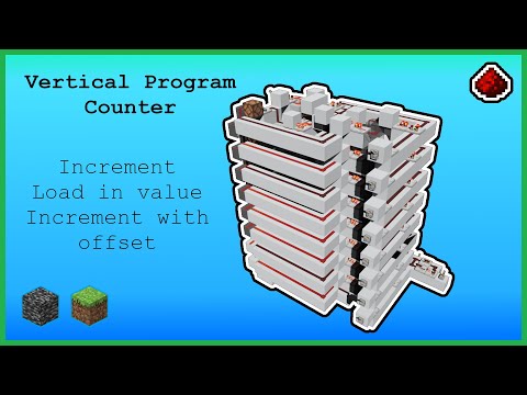 Fast Vertical Program Counter - Minecraft Bedrock/Java