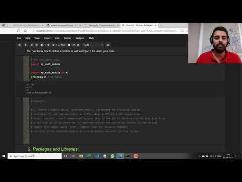 #17. Core Python - Module 9 - Modules, Packages, locals(), globals(), __name__