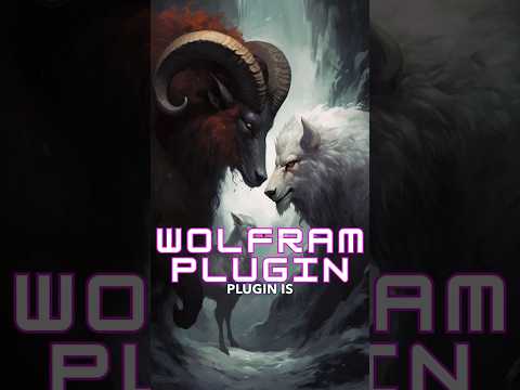 Chatgpt Plugins: Wolfram#wolfram#chatgptplugins