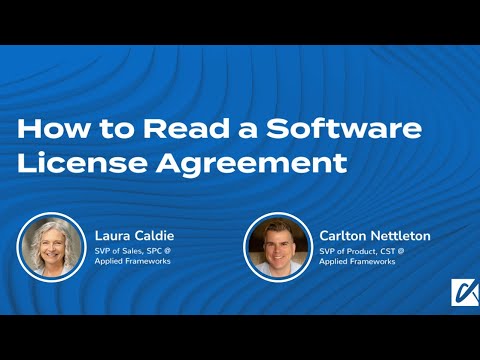 How to Read a Software License Agreement