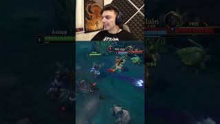 Azzapp meets Rank 1 Qiyana #leagueoflegends #shorts #qiyana