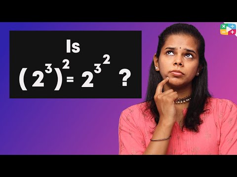 Simplify Exponents and Powers  | How to simplify Exponents with Powers