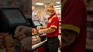 #catcontent #cutecat #catlovers #funnycat #kidsshorts #shortsforkids #cathero #catanime #retailcat
