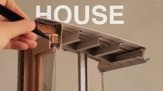 Modelling a house cut in Half | Making an Architecture Section model