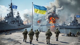 Ukrainian Ship Supplying US Missiles Blows Up by Russian Missile