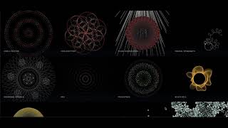 Creative Coding Examples with Compose, Processing.