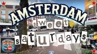 Amsterdam Bicycle Video 42 Nice Bikeride on a Beautiful Autumn Saturday into City Centre 4K 06/10/24
