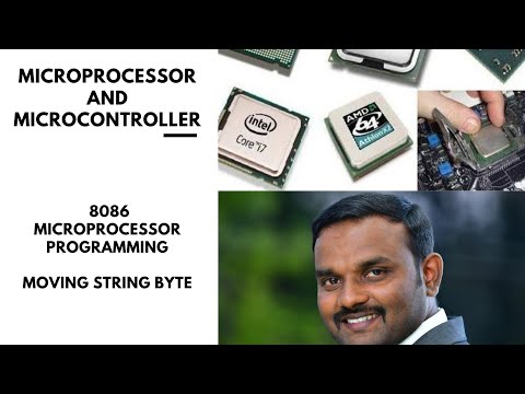 8086 PROGRAMMING//MOVING STRING BYTE//