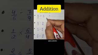 Fraction Solution ||  #maths #mathematics #mathstricks #viralshort #education #basicmathtrick