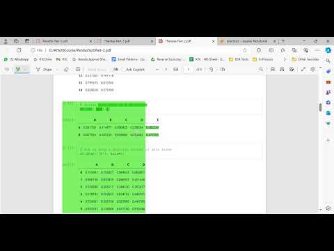 Pandas Part-2 ,Pandas Attributes,Differance between LOC and iLOC function in Pandas #pandas #python