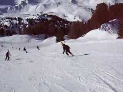 Laatste afdaling @ La Plagne