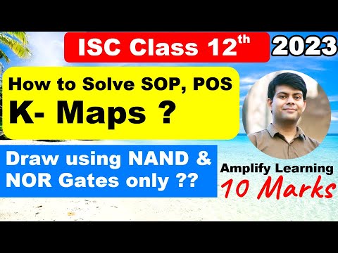 K-Maps | Important Questions in Computer Science for 2023 board Exams