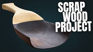 Scrap wood to fancy scoop in a day - DIY