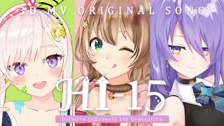 【ORIGINAL 3DMV】 HI-15 - hololive Indonesia 1st Generation (Risu, Moona, Iofi)