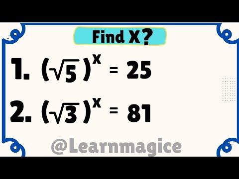 Simple Square Root Math Problem | Find the Value of X || #squareroot #maths #canyousolvethis