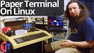 Linux On a Paper Terminal...Eventually - DECWriter III Repair