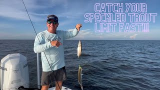 Want to Catch a Limit of Speckled Trout Fast? Here's How!