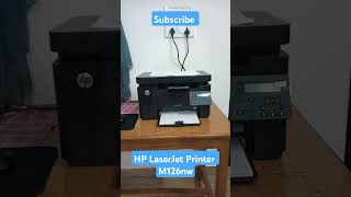 HP LaserJet Printer M126nw