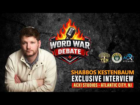 Shabbos Kestenbaum on #Debate Strategy | WW1 Pre-Debate Interview with Ben Swann@WordWarDebate 